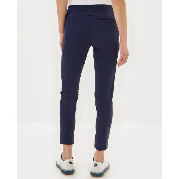 Lilly Pulitzer Luxletic 28" Corso Pants Bundle - 4, Navy / Pink, Preppy Resort - Picture 8 of 11